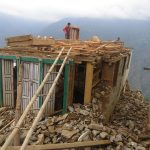A fairly damaged house. © Copyright Rapcha - Yadav
